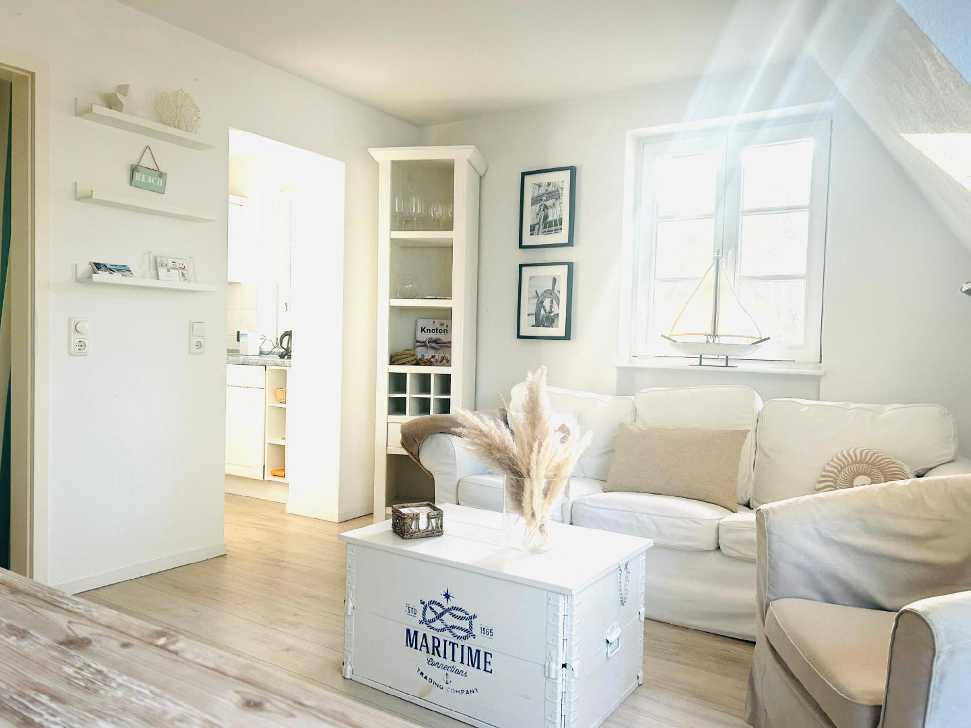 Apartment Maisonette-fewo Unter Reet, 50m Zum Meer, Strandidyll *